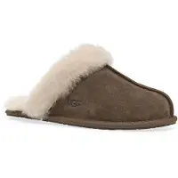 Ugg Pantoufle 'Scuffette' marron / blanc cassé