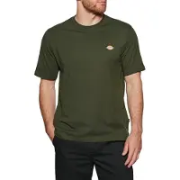 Dickies T-Shirt 'Mapleton' bleu / olive / rouge / blanc