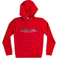 Quiksilver All Lined Up Sweatshirt Rouge 12 Years Garçon