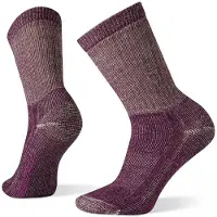 Smartwool - Chaussettes de randonnée en laine de mérinos - W Hike Classic Edition Full Cushio Bordeaux pour Femme en Nylon - Taille S