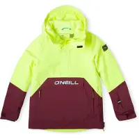 O'Neill Veste de Ski O'Neill Girls O'Riginals Anorak Pyranine Yellow Colour Block-Taille 140