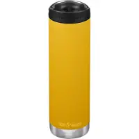 Klean Kanteen Tkwide 20oz With Café Cap Thermal Bottle Jaune