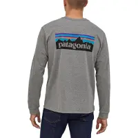 Patagonia T-shirt manches longues P-6 Logo Responsibili