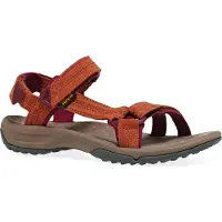 Teva - Sandales de randonnée journée - Terra Fi Lite Suede Languostino pour Femme - Taille 37 - Orange
