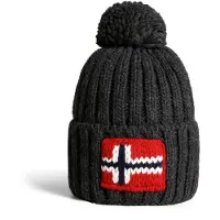 Napapijri Bonnet 'SEMIURY 5' bleu / gris / rouge / blanc