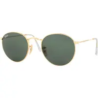 Ray-Ban Round RB3447 Arista / Crystal Green