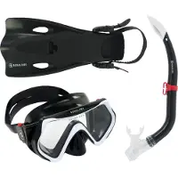 Aqua Lung Hero Junior Snorkeling Set Noir EU 25-31