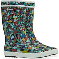 Aigle Bottes de Pluie Aigle Kids Lolly Pop Theme Terrazzo-Taille 34