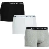 Ralph Lauren Boxers gris chiné / noir / blanc / blanc cassé
