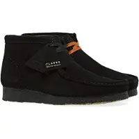 Clarks Chaussure à lacets 'Wallabee Boot' noir