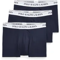 Ralph Lauren Boxers 'Classic' bleu nuit / gris / blanc