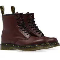 Dr. Martens Bottes à lacets '1460' rouge cerise