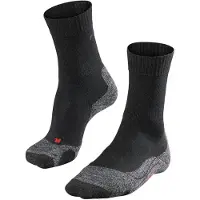 Falke Chaussettes de sport gris / rouge orangé / noir