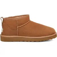 Ugg - Bottines en daim - M Classic Ultra Mini Chestnut pour Homme en Laine - Taille 44 - Marron