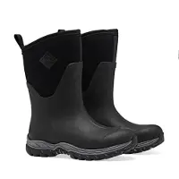 Muck Bottes de Neige Muck Femme Boot Arctic Sport II Mid Black/Black-Taille 38
