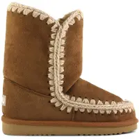 Mou Boots 'Eskimo' beige clair / cognac