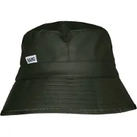 Rains unisex. 20010 Chapeau seau vert (S/M), Casuel, Polyester