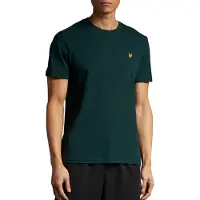 Lyle & Scott T-Shirt or / sapin / noir