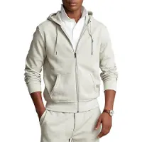 Ralph Lauren Veste de survêtement gris clair / gris chiné