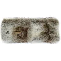 Barts - Bandeau en fourrure synthétique - Fur Headband Heather Brown pour Femme - Marron