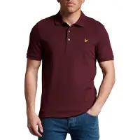 Lyle & Scott T-Shirt jaune / bourgogne