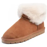 Gooce Boots 'Fury' marron / blanc