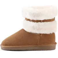 Gooce Boots 'Mara' marron / blanc