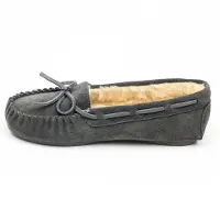 Gooce Mocassin 'Cordova' crème / gris foncé
