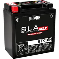 Bs Battery Batterie BS BTX16H SLA-MAX