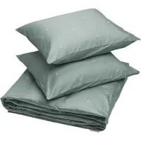 Yumeko - Parure de lit - Satin De Coton - 200x220 - Vert