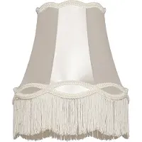 QAZQA Abat-jour en tissu crème 30 cm - Granny