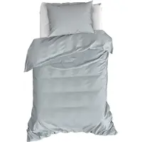 MOODIT Housse de couette Odil Basil 140 x 220 cm gris/bleu