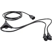 Hawa Câble Y pour appareils IEC 1008272 noir 2.35 m