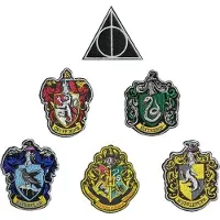 Cinereplicas Harry Potter Ecussons pack de 6 blasons de maison
