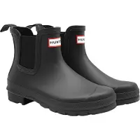 Hunter Bottes en caoutchouc noir
