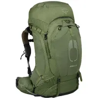 Osprey - Sac à dos de trekking - Atmos AG 65 Mythical Green pour Homme - Taille L/XL - Vert