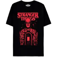 Difuzed Hommes, T-shirt, Stranger Things T-shirt Rouge Vecna (L), Noir, (L)