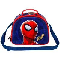 KARACTERMANIA Sac à Goûter 3D - Spiderman Sides - Bleu