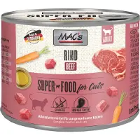 Mac'S 12x200g bœuf - Pâtée pour chat