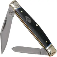 Rough Ryder Couteau pliant Whittler Black Micarta