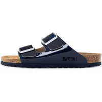 Bayton Mule 'Atlas' bleu foncé / noir
