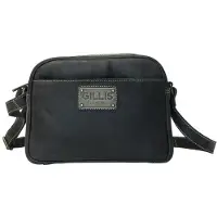 Gillis London Trafalgar Sac En Cuir Compact Vintage Noir
