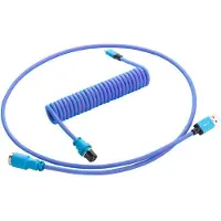 Cablemod PRO Coiled Keyboard Cable USB-C vers USB type A Galaxy Blue