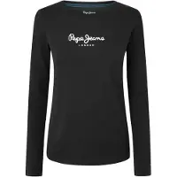 Pepe Jeans T-shirt 'New Verginia' noir / blanc