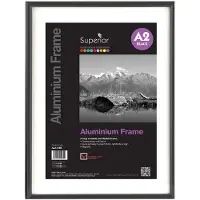 SECO Cadre photo ALA2-BK Noir 604mm x 430mm