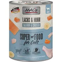 Mac'S 24x800g saumon, poulet - Pâtée pour chat