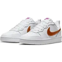 Nike Court Borough Low 2 Gs Trainers Dq5979 100 - 38