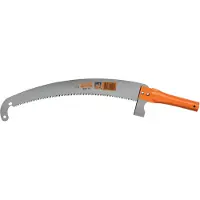 Bahco Steel Pruning Saw For Pole And Hardened Teeth 6 Dpp With Tubular Handle And Hook With Extended Tip 360 Mm Orange