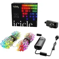 Twinkly Glaçons LED intelligents scintillants 190 RGB 5 x 0,7 m