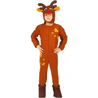 Guirma Reindeer Boy Costume Marron 7-9 Years